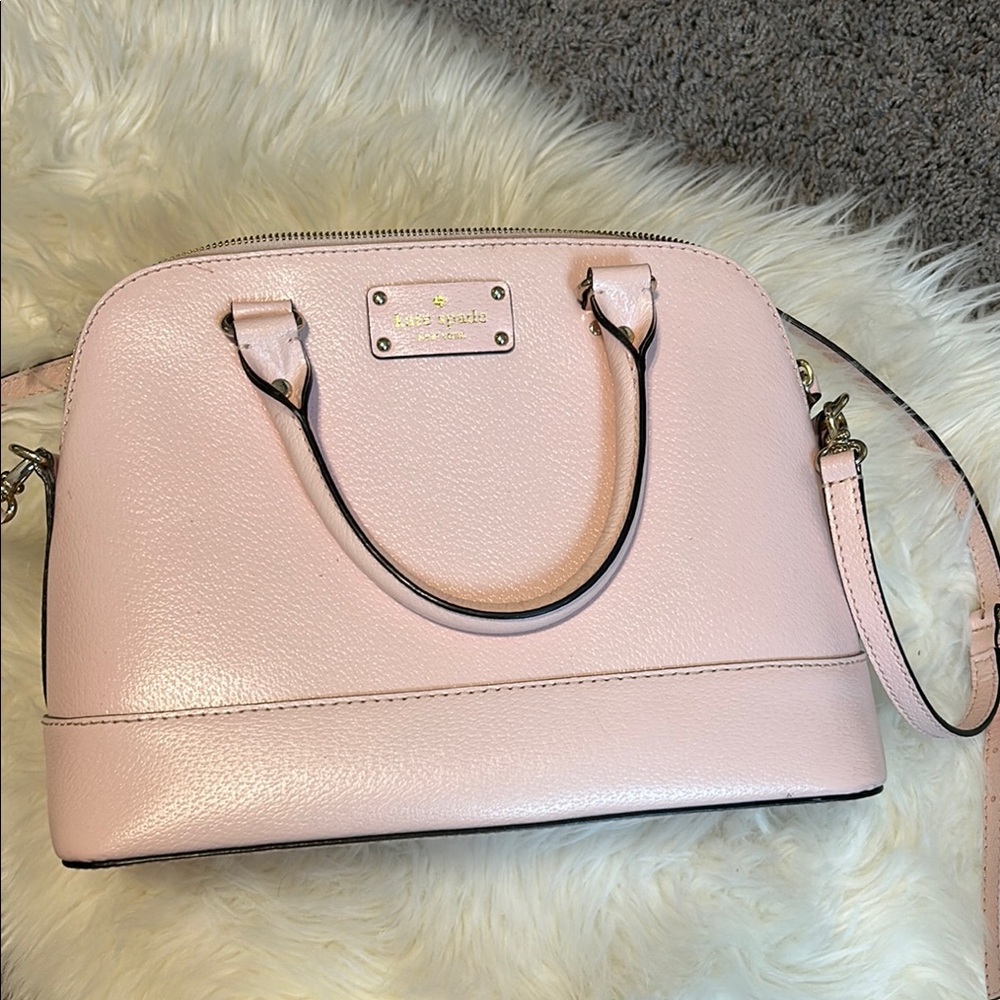Kate Spade Pink Structured Satchel